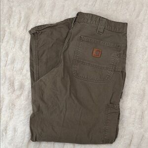 Carhartt Men's Olive Cargo Pants
